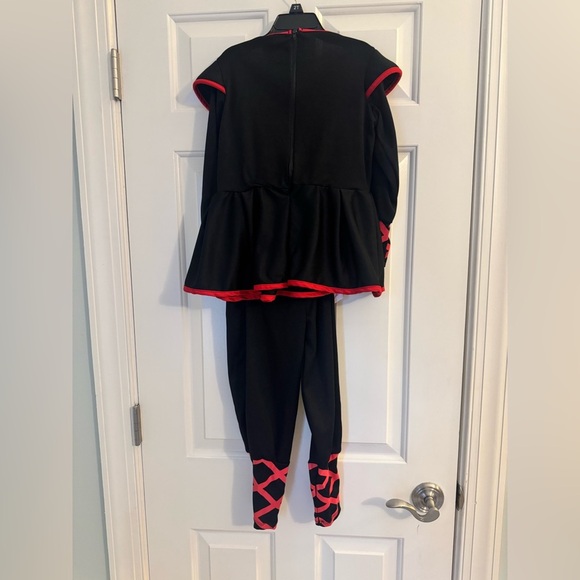 Black and Red Ninja Kids Costume - Picture 4 of 7